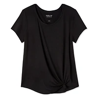 T-shirt de coupe tunique à manches courtes Paisley Sky Maternité