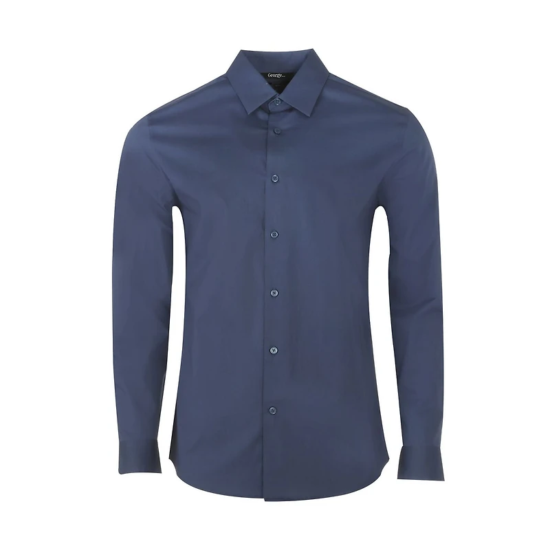 Chemise habillée George pour hommes à coupe ajustée