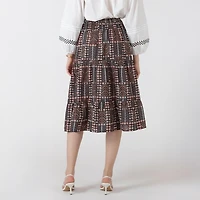 Devoted, Smocked Waist Skirt, Sizes XS-XL