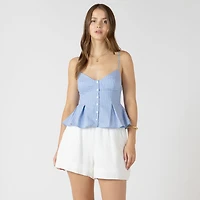 Devoted, Short à taille smockée, tailles TP TG