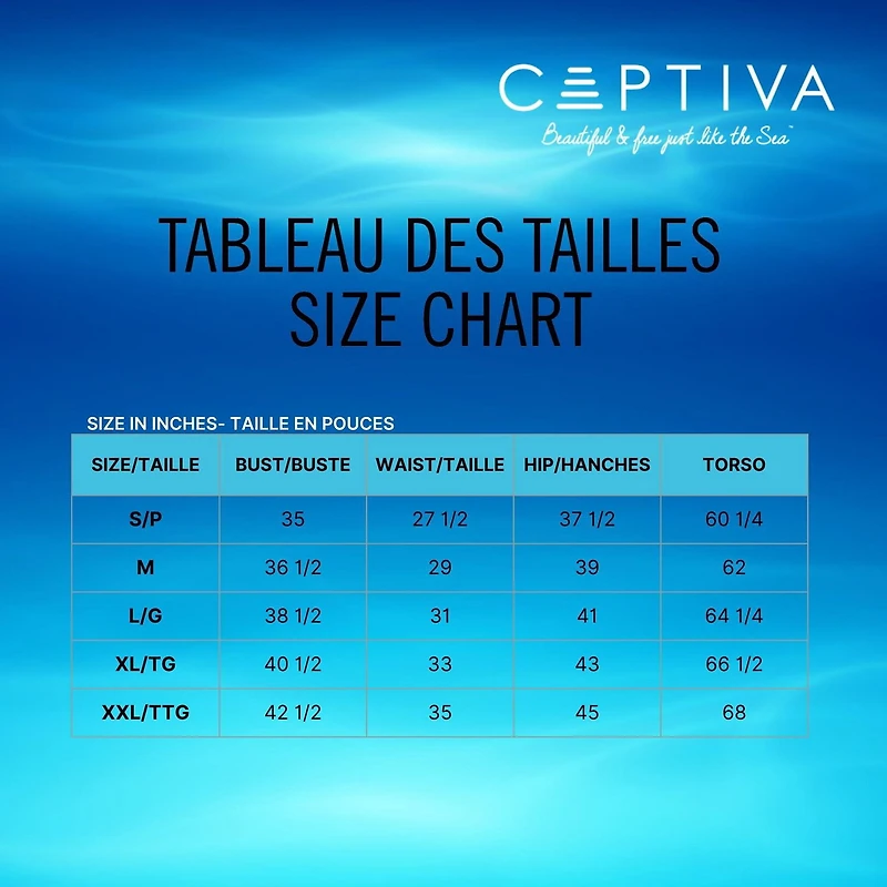 Maillot de bain une-pièce Captiva  imprimé avec détail croisé et nœud pour femme