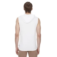 Débardeur à Capuche pour Homme Dark Black
