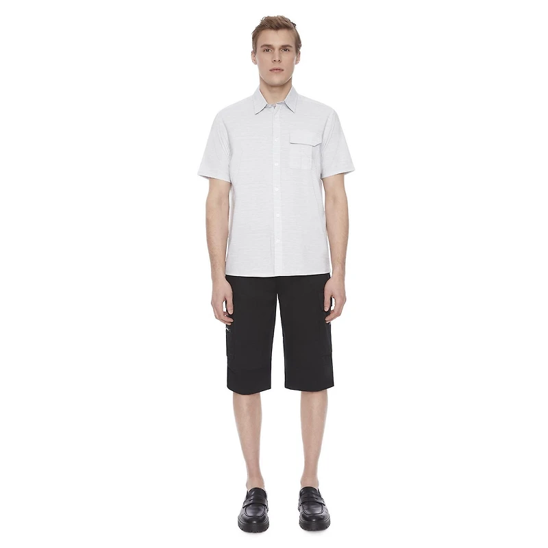 Capri Cargo à ceinture pour homme de Dark Black