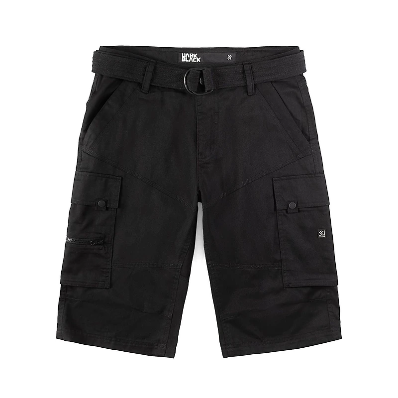 Capri Cargo à ceinture pour homme de Dark Black