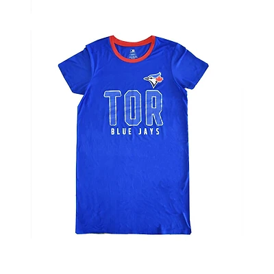 Ladies Plus MLB Mesh Scoreboard Sleep Shirt