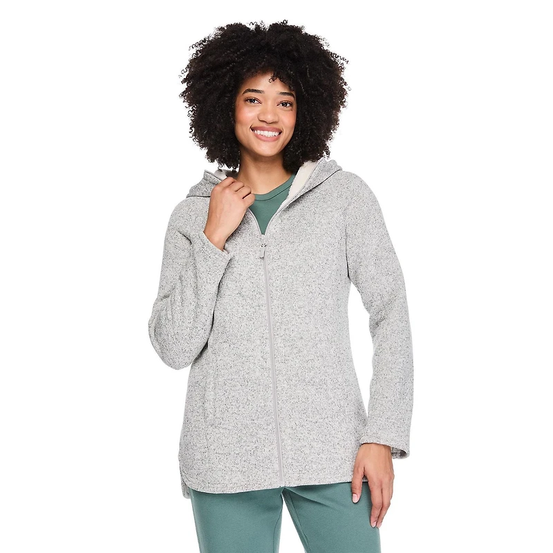 George Women's Faux Shearling Zip Up Jacket
