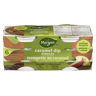 Marzetti Caramel Dip Snack Pack, 6x48G