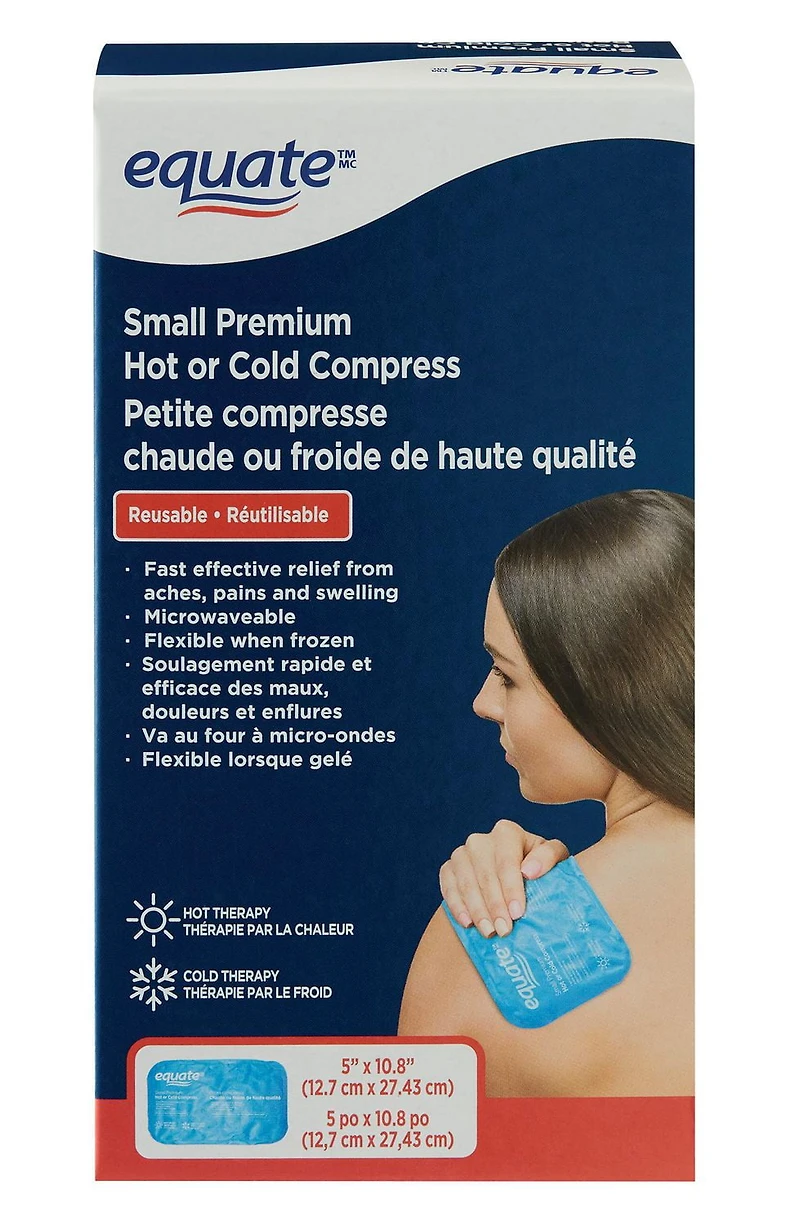 Equate Small Premium Hot or Cold Compress, 1 compress