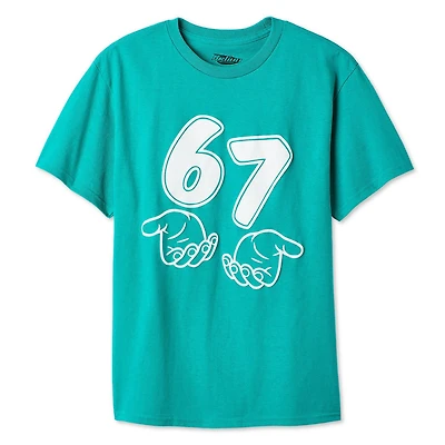 T-shirt à manches courtes et imprimé graphique Action Apparel pour garçons