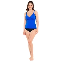 Haut de tankini Captiva texturé avec détail croisé pour femme