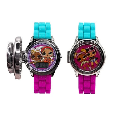 LOL LCD Watch with Spinner Cover