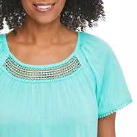 Haut avec garniture crochetée Penmans pour femmes