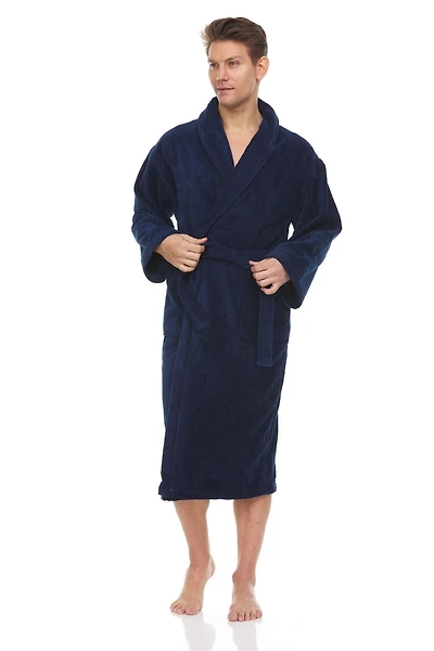 Robe de bain en coton de l’homme d’aujourd’hui