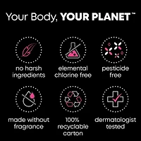 Protège-dessous minces U by Kotex Barely There*, Sans parfum 50 Unités