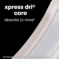 U by Kotex Lightdays PLUS Liners, Regular, Fragrance-Free