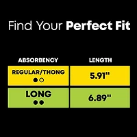 U by Kotex Lightdays PLUS Liners, Regular, Fragrance-Free