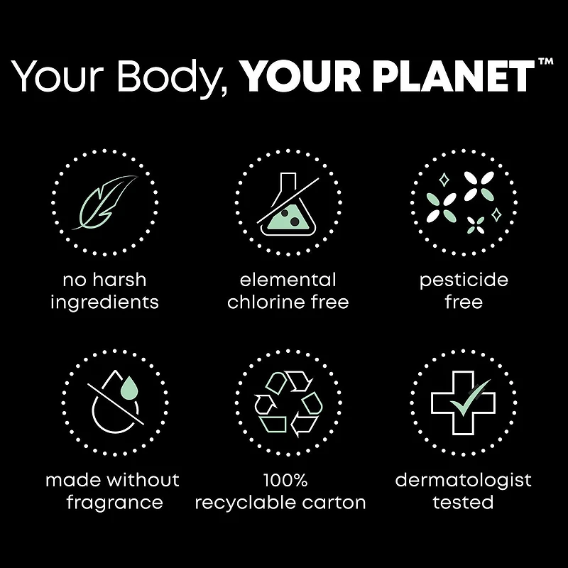 U by Kotex Lightdays PLUS Liners, Regular, Fragrance-Free