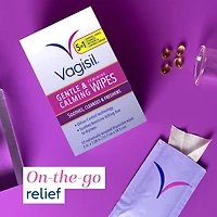 Lingettes Féminines Douces Et Apaisantes Vagisil® 12 lingettes jetables