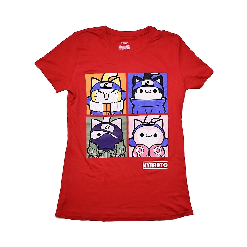 Naruto Ladies Team Short Sleeve T-Shirt