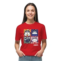 Naruto Ladies Team Short Sleeve T-Shirt