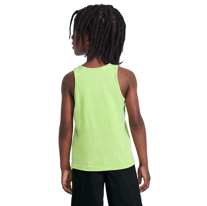 George Boys' Marble Washed Graphic Tank Top
