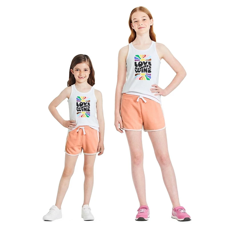 Short coupe dauphin George pour filles