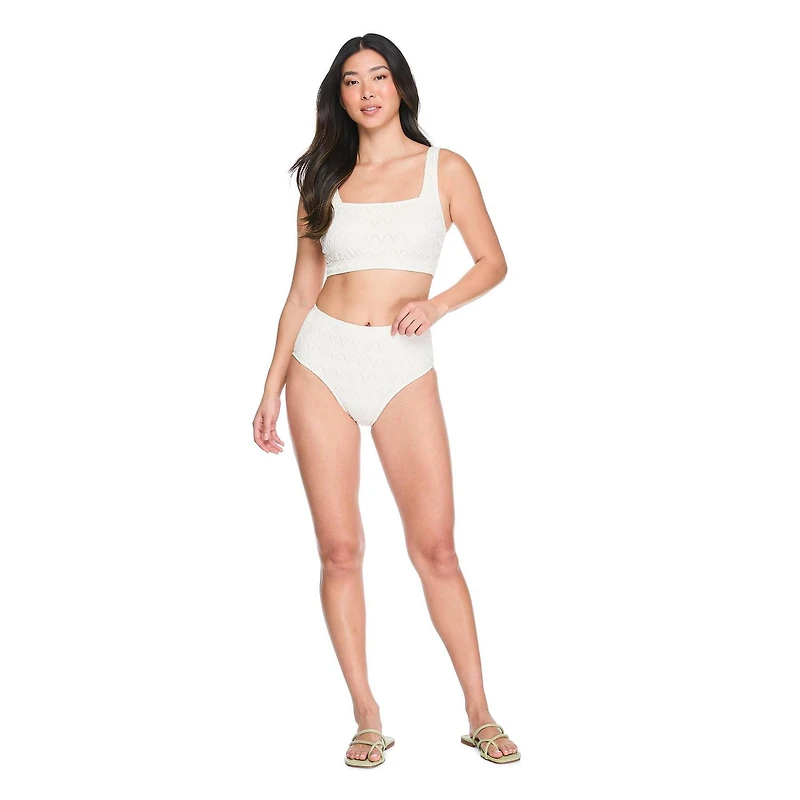 George Women's Square-Neck Bikini Top