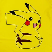 Haut à manches courtes Pokemon Pikachu Raglan pour garçon