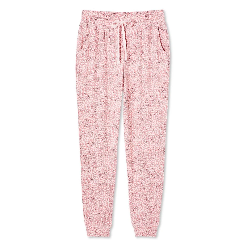 Jogger de pyjama en tricot jersey George pour femmes Tailles TP–TTG