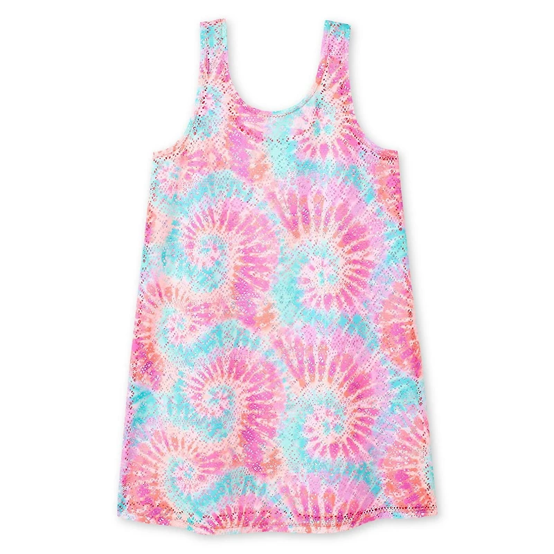 Robe cache-maillot en crochet George pour filles