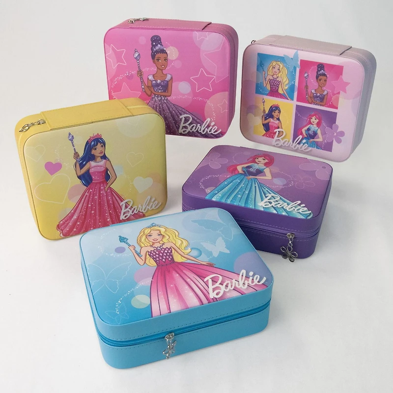 Mele and Co Barbie Boîte à bijoux pour filles