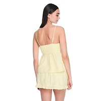 No Boundaries Women's Babydoll Tank Top