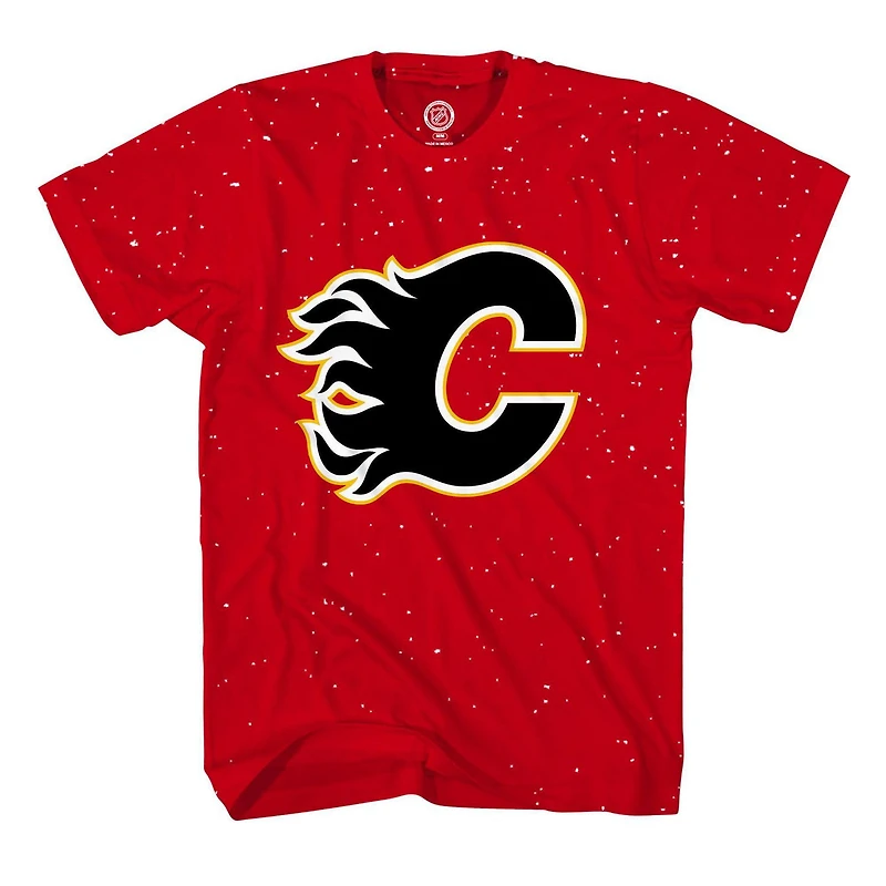 Men's Calgary Flames Confetti T-Shirt