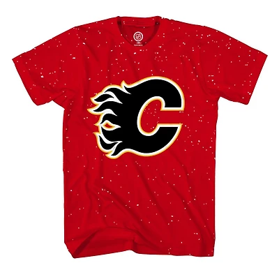 Men's Calgary Flames Confetti T-Shirt
