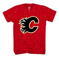 Men's Calgary Flames Confetti T-Shirt