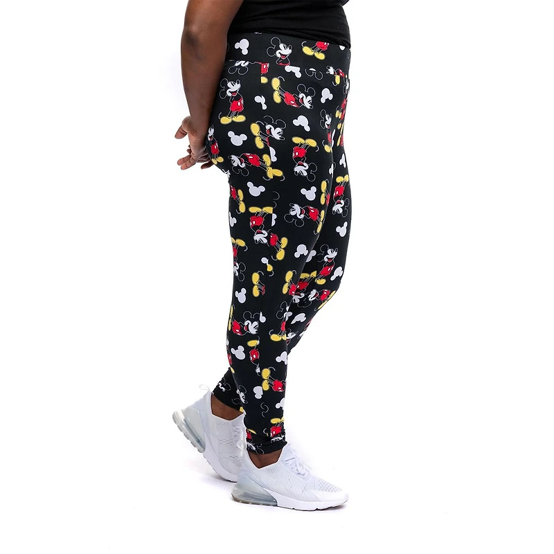 Ladies Plus All Over Mickey Legging
