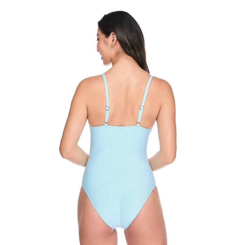 George Women's Scoop-Neck One Piece Swimsuit