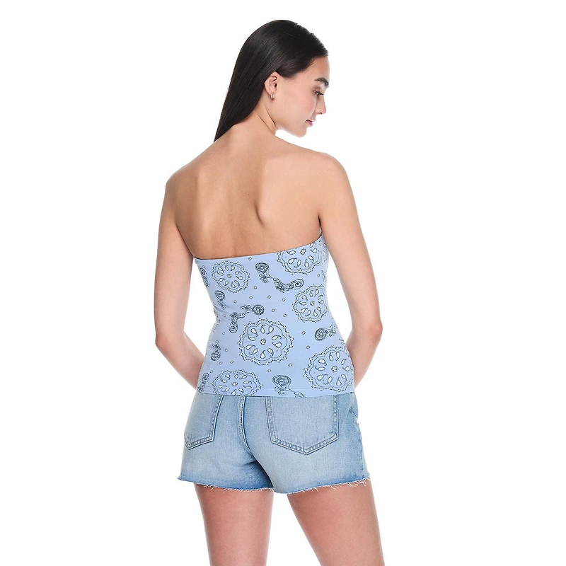 No Boundaries Women's Graphic Tube Top