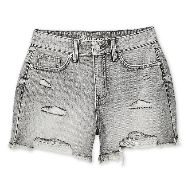 Short en denim usé No Boundaries pour femmes