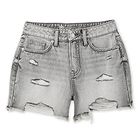 Short en denim usé No Boundaries pour femmes