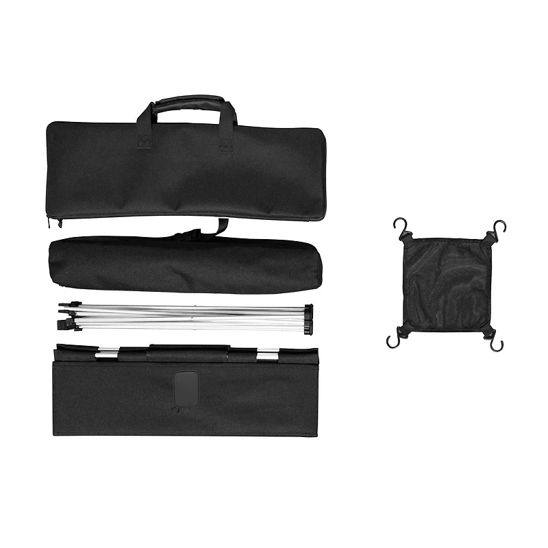 TECHNAXX TX-251 20-WATT FOLDABLE SOLAR CAMPING TABLE - BLACK