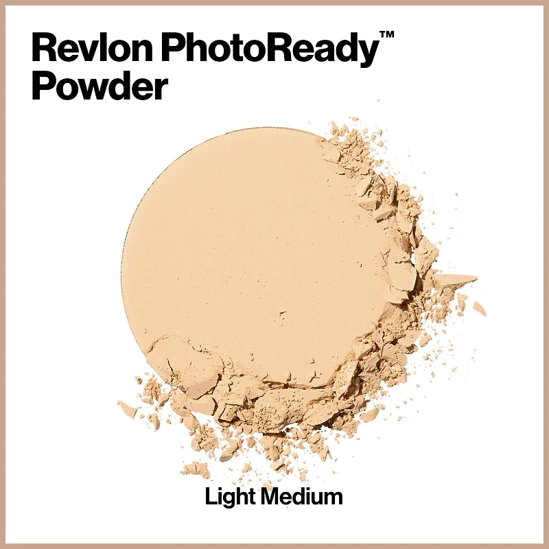 Poudre fixatrice floutante Revlon PhotoReady, longue tenue, couvrance totale, 7,1 g PHOTO PRESSÉE PWD 0,172 lb