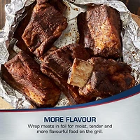 Alcan® Ulimate Grilling Foil Non-Stick Aluminum Foil Wrap, 18"x35', Extra Wide, 1-pack