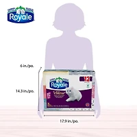 Royale Velour Facial Tissue, 12 Flat Boxes, 88 Tissues per box