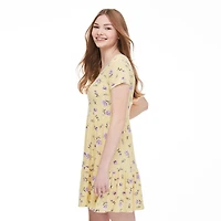 No Boundaries Women's Tiered Babydoll Dress