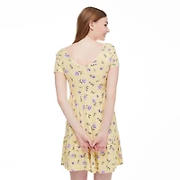 No Boundaries Women's Tiered Babydoll Dress