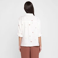 Devoted, Embroidered Top, Sizes XS-XL