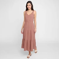 Devoted, Robe midi à volants, tailles XS XL