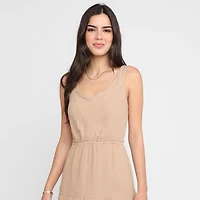Devoted, Tiered Midi Dress