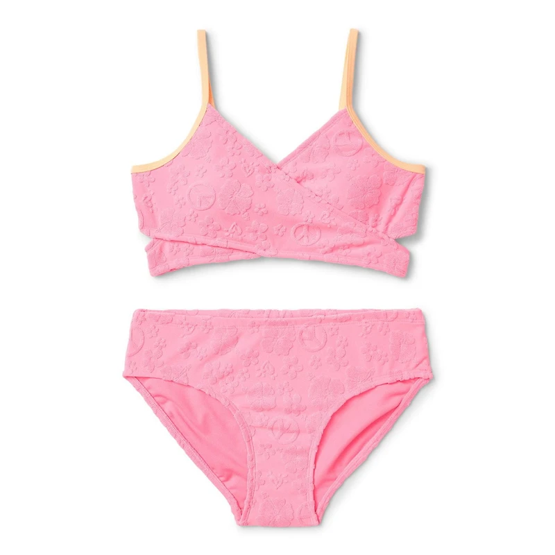 Justice Girls' Wrapped Bikini 2-Piece Set
